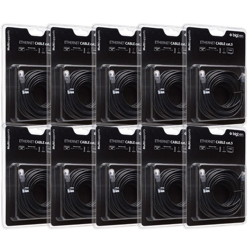 Pack 10x netzwerk kabel 10m - 10x,